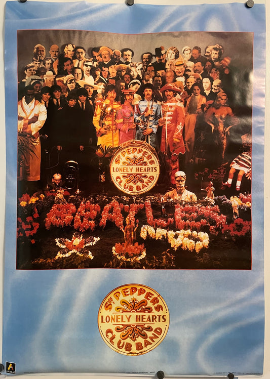 The Beatles Sgt. Peppers Lonely Hearts Club Band Poster, 1987 Anabas (AA302) Apple Corps Ltd.