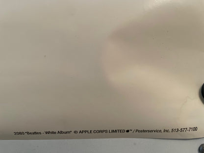 The Beatles White Album Promo Poster, 1990 Apple Corps Limited , distributed by Pop