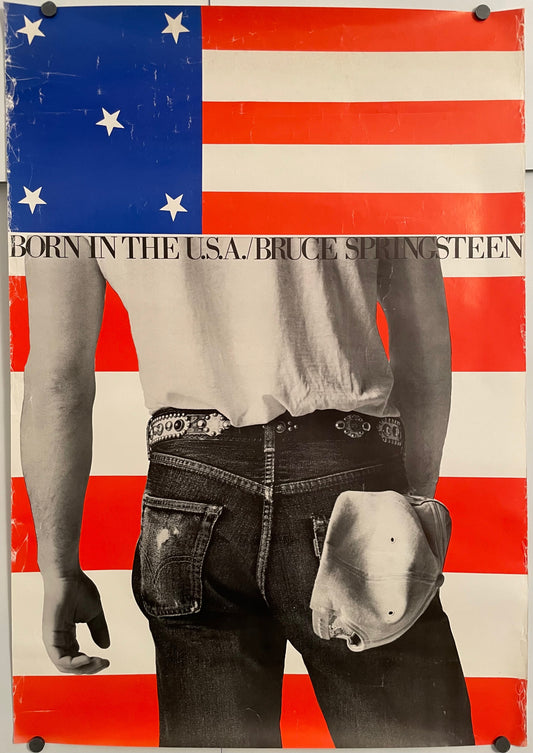 Born in the USA, vintage Bruce Springsteen poster, 1984