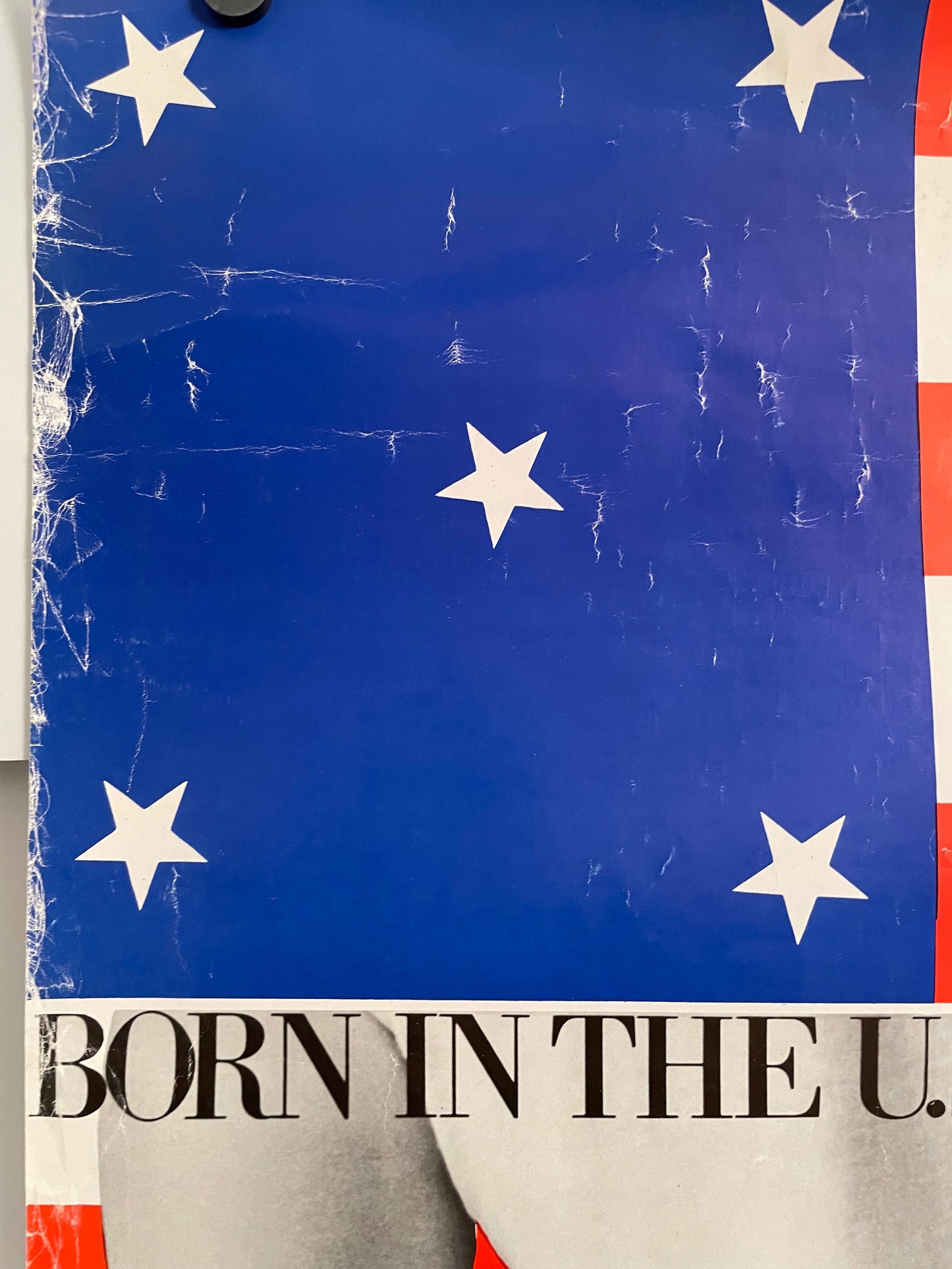 Born in the USA, vintage Bruce Springsteen poster, 1984