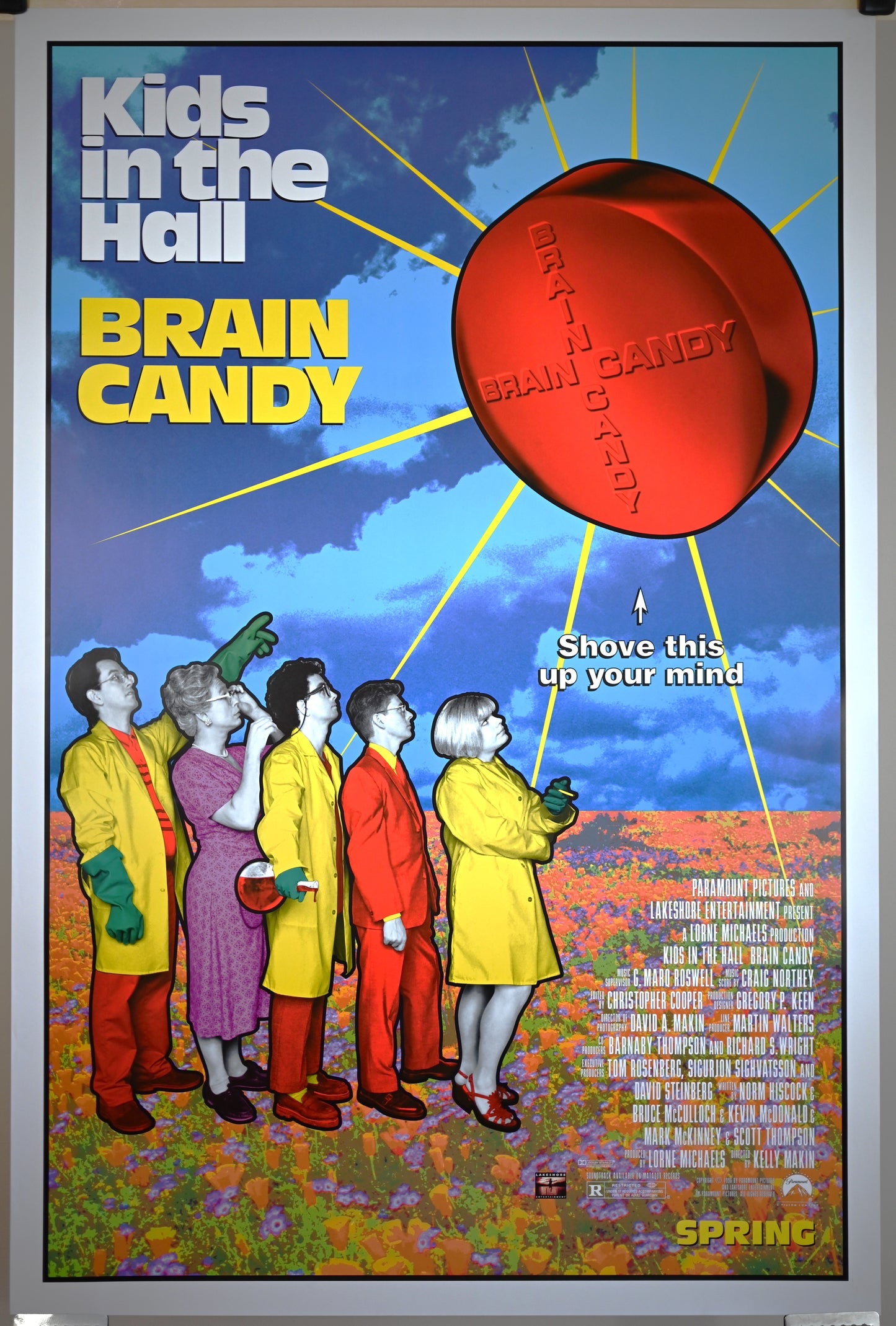 Kids in the Hall - Brain Candy, Shove This Up Your Mind (advance 1sheet), 1996