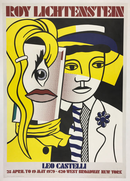 “Stepping Out” by Roy Lichtenstein, Leo Castelli, 1979