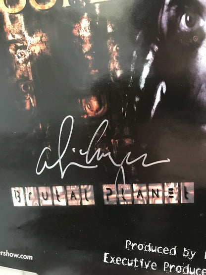 Alice Cooper - Brutal Planet (autographed), promotional music poster, 2000