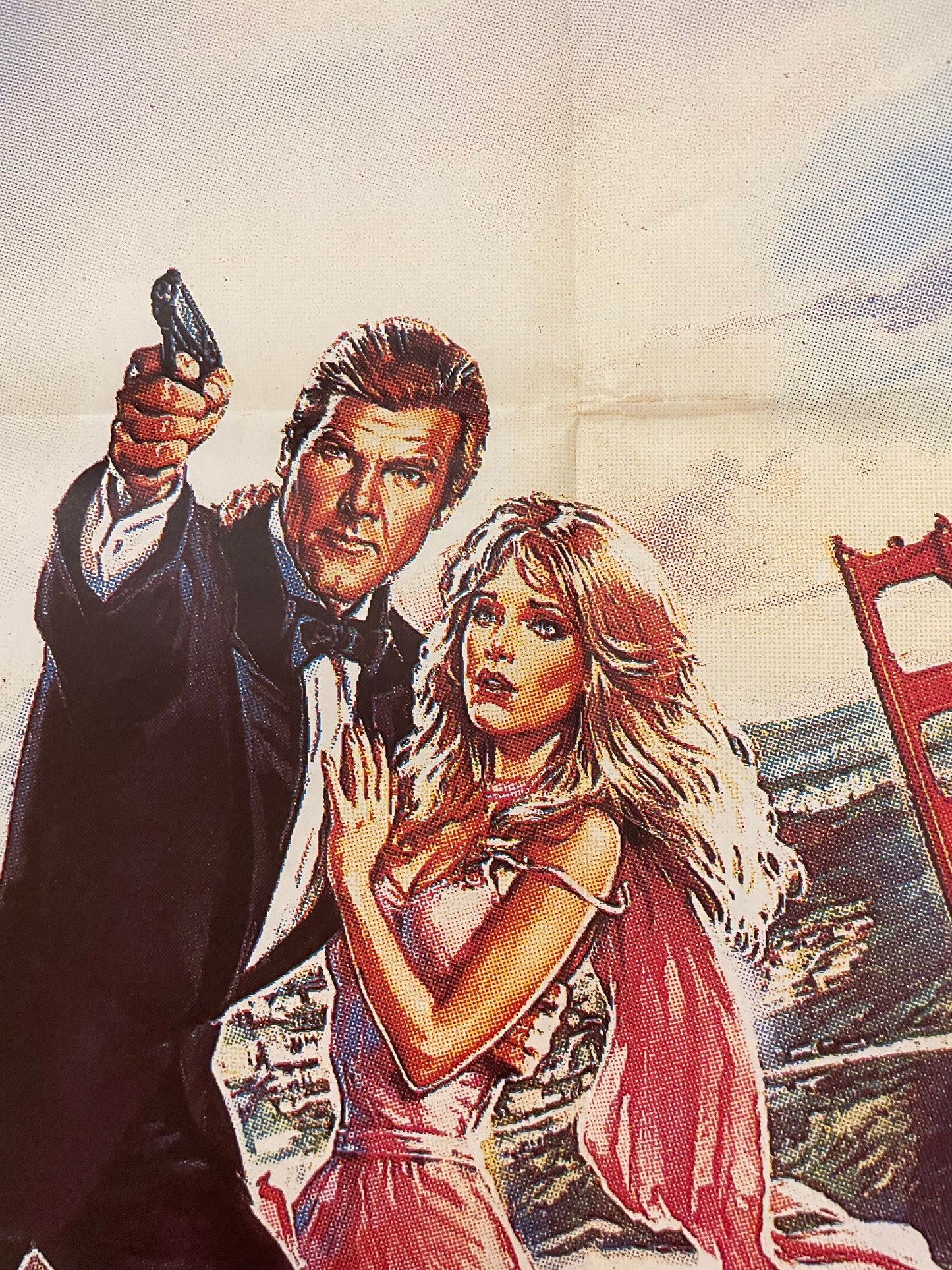 View to a Kill, James Bond 007 French Release Film Poster c. 1985