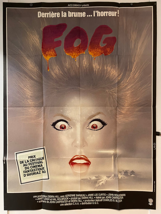 The Fog, French Release Film Poster, 1980