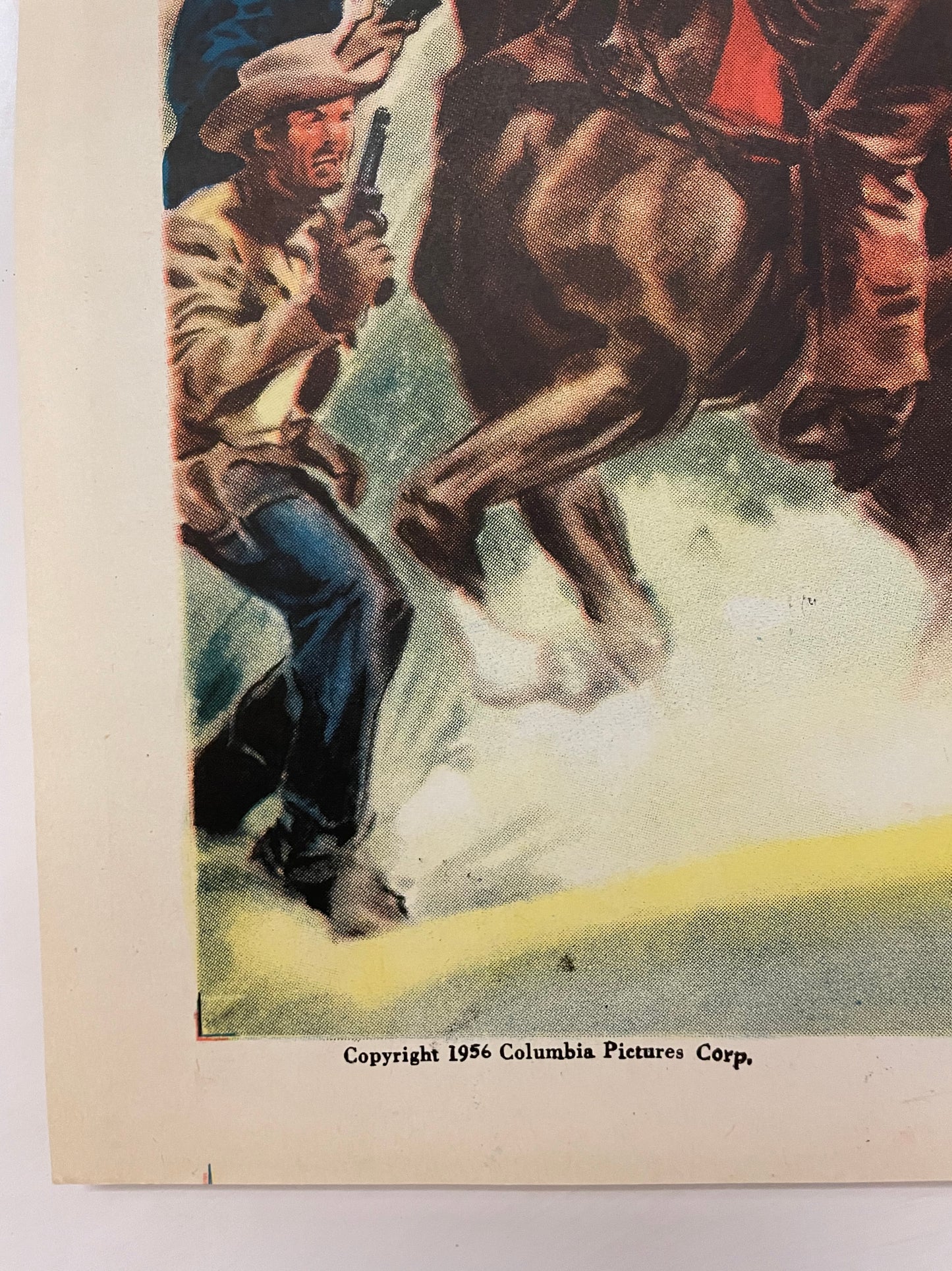 Blazing the Overland Trail, # 6 Rifles Redskins Original Vintage Theatrical Poster c. 1956