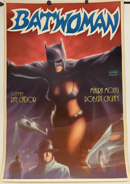 Batwoman, Turkish Re-Release Film Poster, c. 1980s