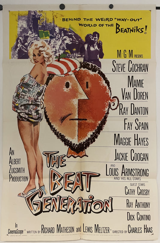 The Beat Generation Film Poster c. 1959