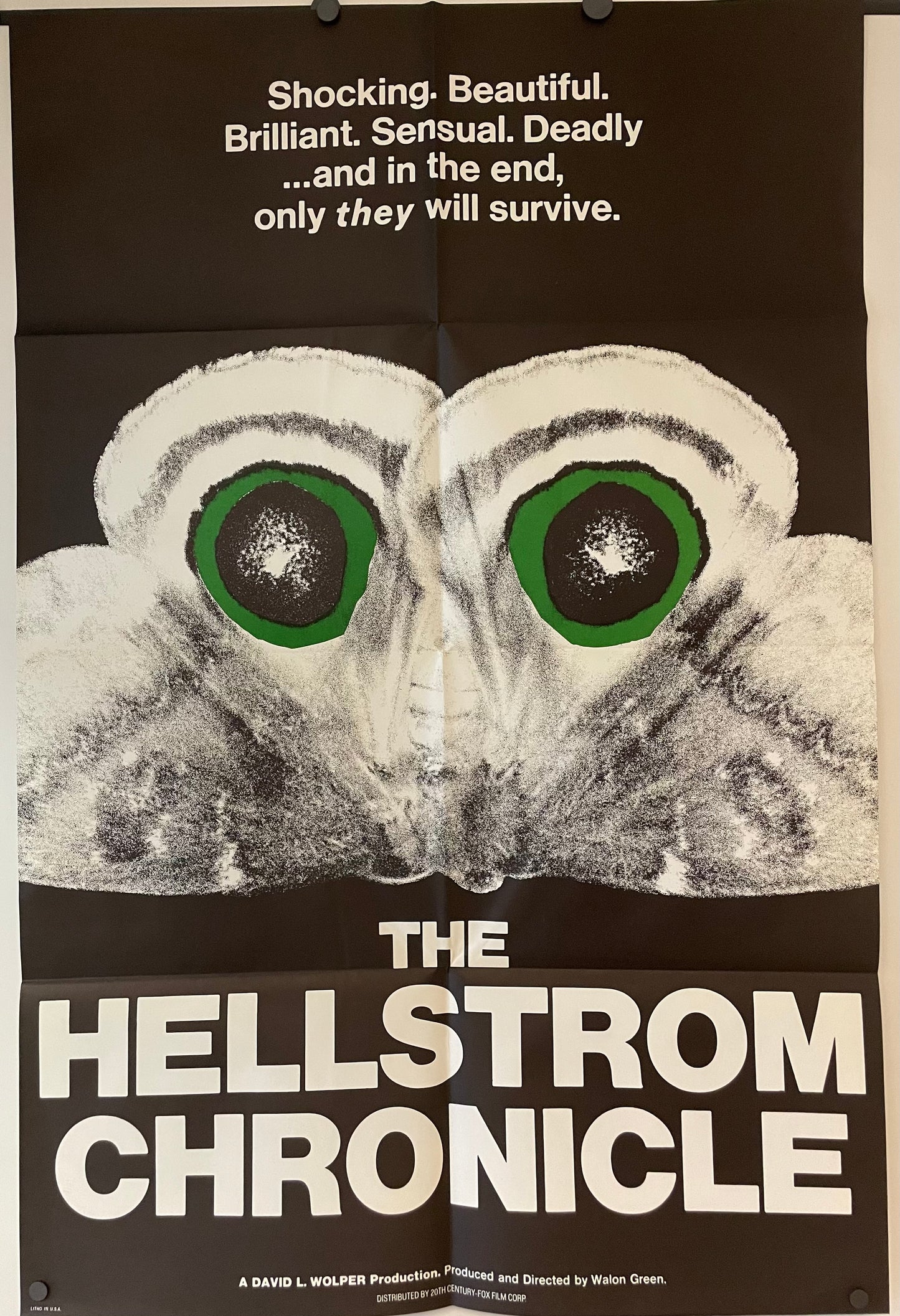 The Hellstrom Chronicle, Original Vintage Poster 1971