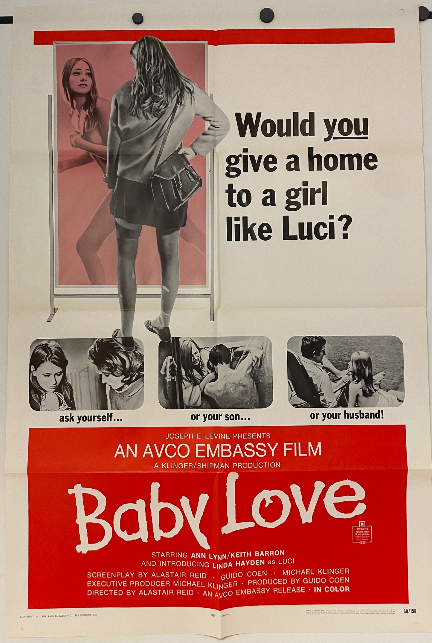 Baby Love Original Film Poster 1969