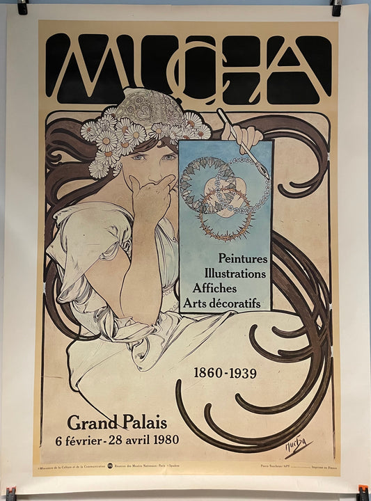 Alphonse Mucha Exhibition 1980 Grand Palais Paris