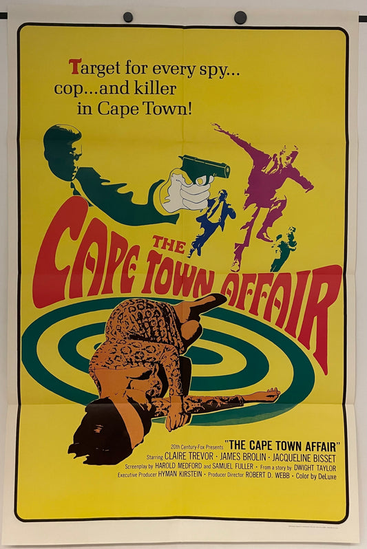 The Cape Town Affair, Original Film Poster, 1967 Starring James Brolin & Jaqueline Bisset