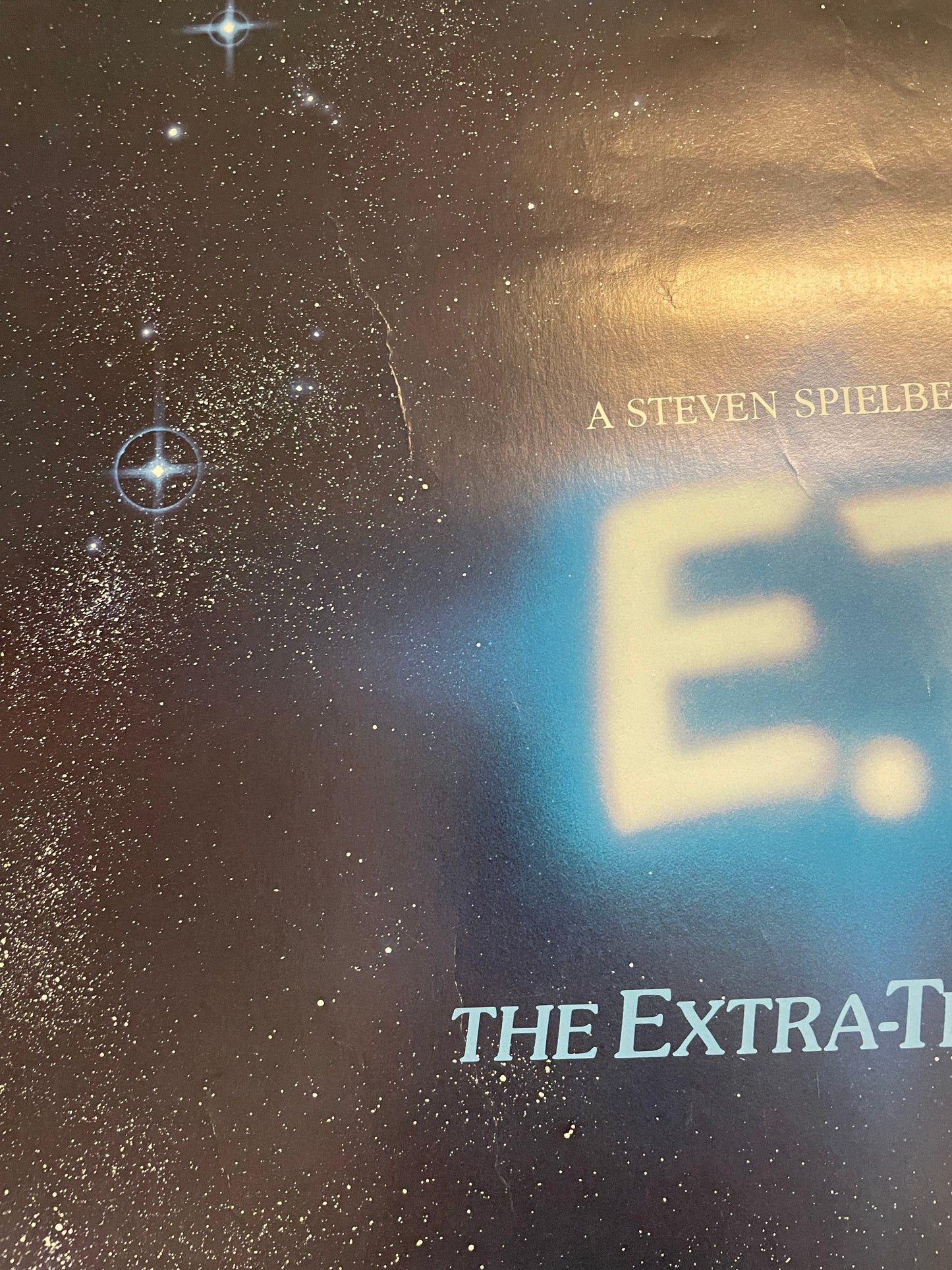 E.T., The Extra-Terrestrial, 1982, vintage Film Poster