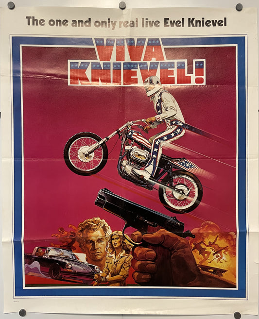 The one and only real live Evel Knievel - Viva Knievel, (special poster) 1977