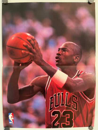 Vintage Michael Jordan Whole Grain Wheaties poster (Part B), 1989