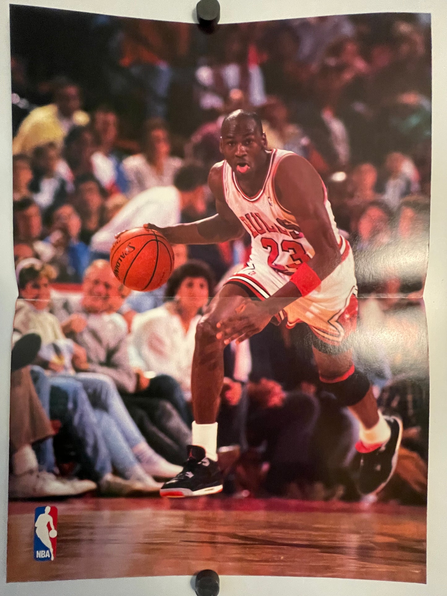 Vintage Michael Jordan Whole Grain Wheaties poster (Part C), 1989