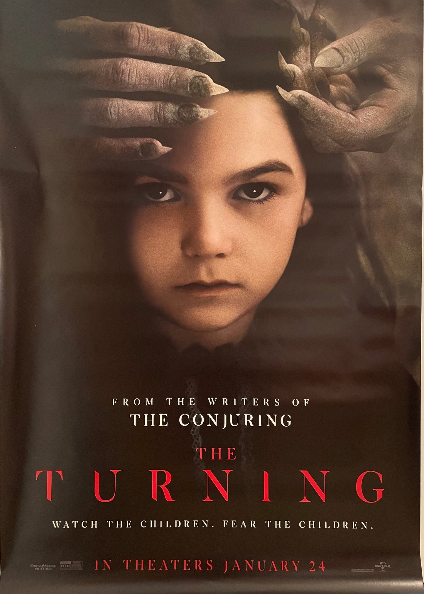 The Turning Film, Subway Promo Poster 2020 Dreamworks / Universal