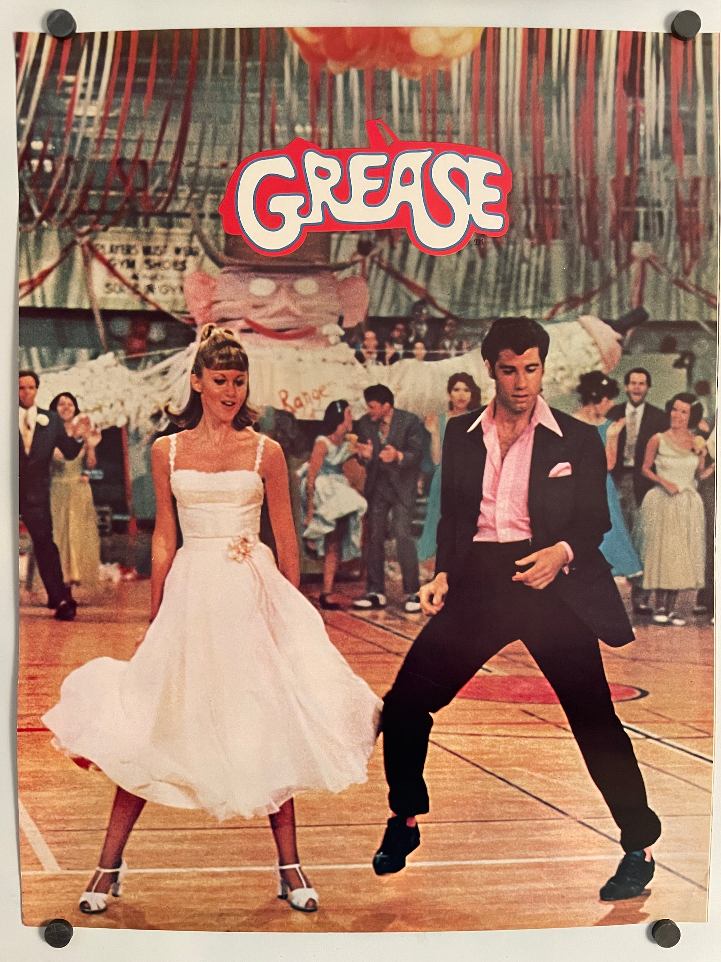 Grease / High School Dance Contest, Rare vintage promo film poster,1970s