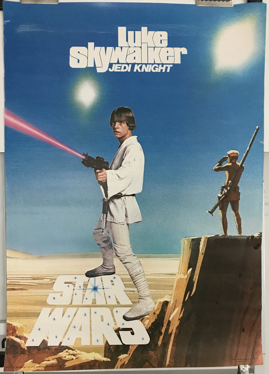 Star Wars - Luke Skywalker - Jedi Knight, vintage poster, 1977