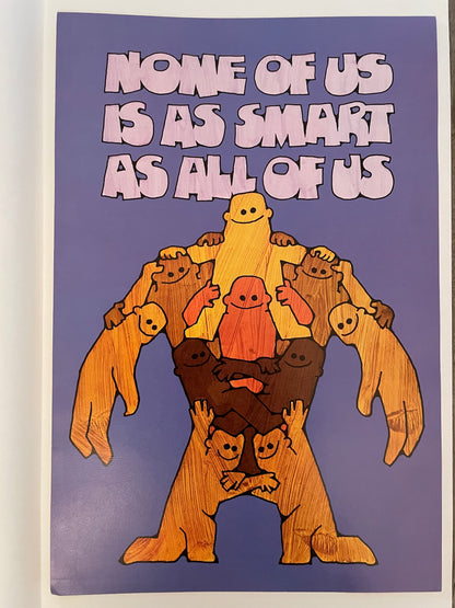 None of Us is as Smart as All of Us, (#2072), vintage ARGUS Communications poster, 1975