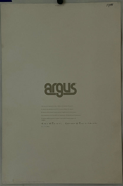 The Secret of Success is This: There is No Secret of Success, (#2142), vintage ARGUS poster, 1975