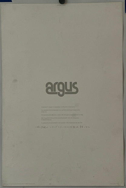 A Moment's Insight, (#654), vintage ARGUS poster, 1973