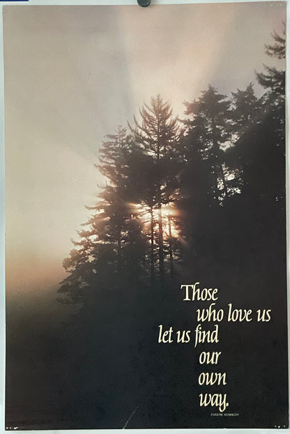 Those Who Love Us.. (#2143), vintage ARGUS poster, 1975