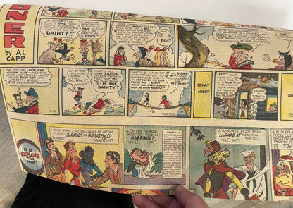 Miss Fury, antique comic clipping, 1943