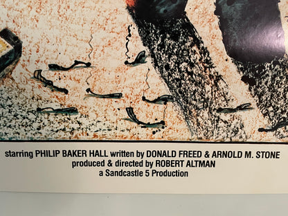 Secret Honor, vintage poster for Robert Altman film, 1984