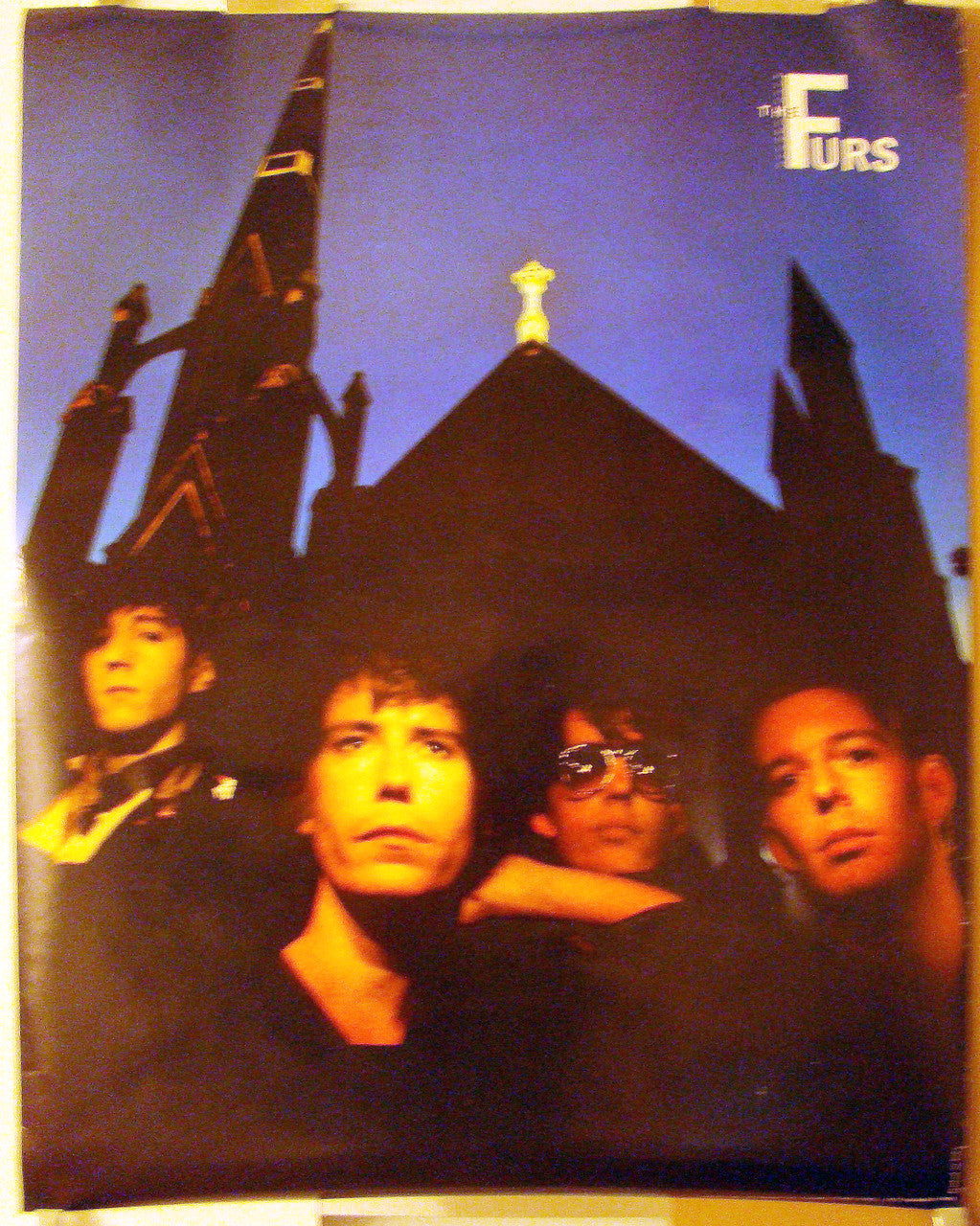 (#8055) The Psychedelic Furs, vintage music poster, 1983