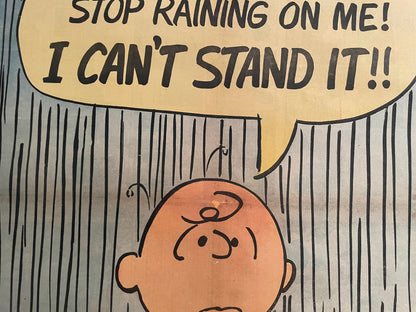 Peanuts Hang-Up No. 2: Charlie Brown (good grief), Original Vintage Poster United Feature Syndicate for Chicago Tribune, 1968