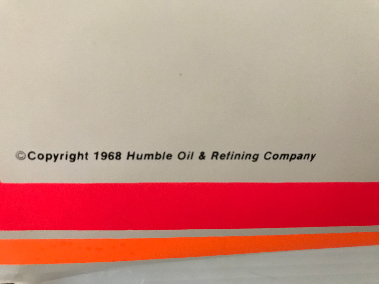 I Need You Now, Esso Gas by Humble Oil and Refining Company out of Humble, Texas, 1968