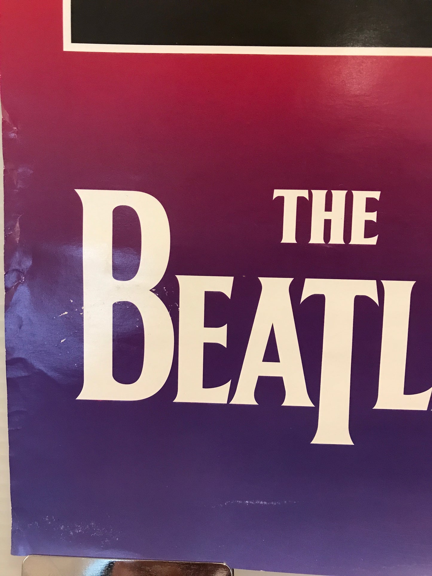 The Beatles Albums Vol.1, vintage promotional music poster, 1996