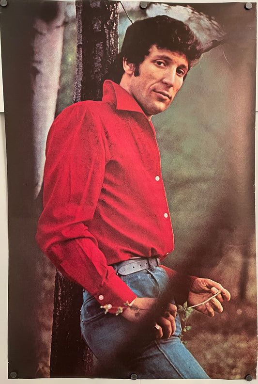 Tom Jones, Along Came Jones - It's Not Unusual, vintage commercial music poster, 1965